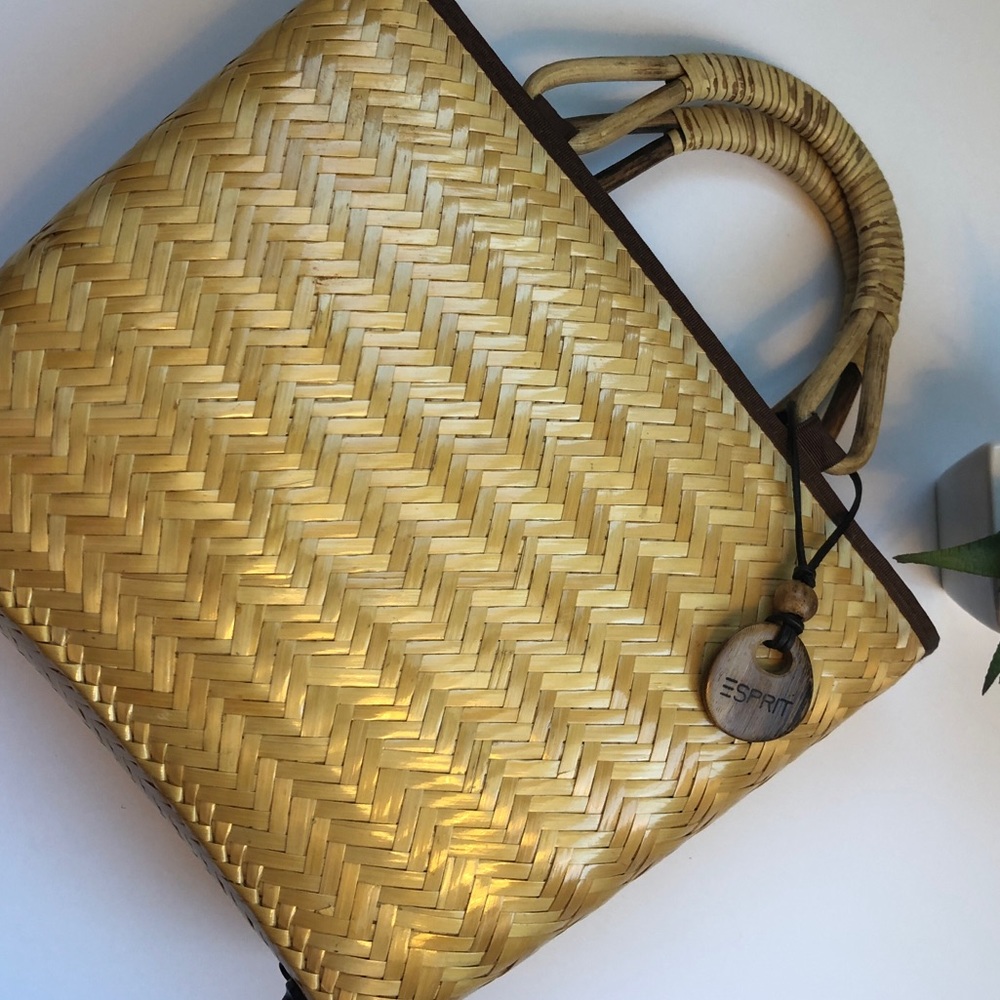 Esprit small woven purse - ADORABLE!